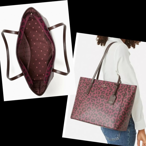 ⭐️ KATE SPADE⭐️Authentic Lovely Leopard Tote NEW! - Picture 10 of 12
